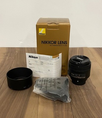 Nikon AF-S Nikkor 85mm f/1.8 G - Wie Neu in OVP