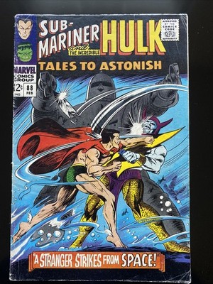 Tales to Astonish 88 Featuring The Incredible Hulk & Sub-Mariner Herb Trimpe Art