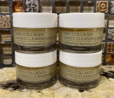 Bundle 4 Elemis Pro Collagen Naked Cleansing Balm .3 oz each- 1.2oz Total Travel