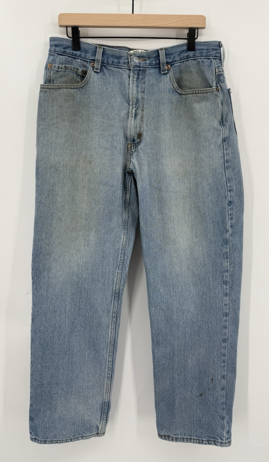 Vintage Levis 550 Jeans Mens 36x30 Blue Relaxed Fit Fade Light Wash Denim Pants thumbnail 2