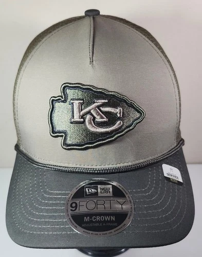 Kansas City Chiefs Salute To Service New Era 9FORTY M-CROWN CoolERA Snapback Hat