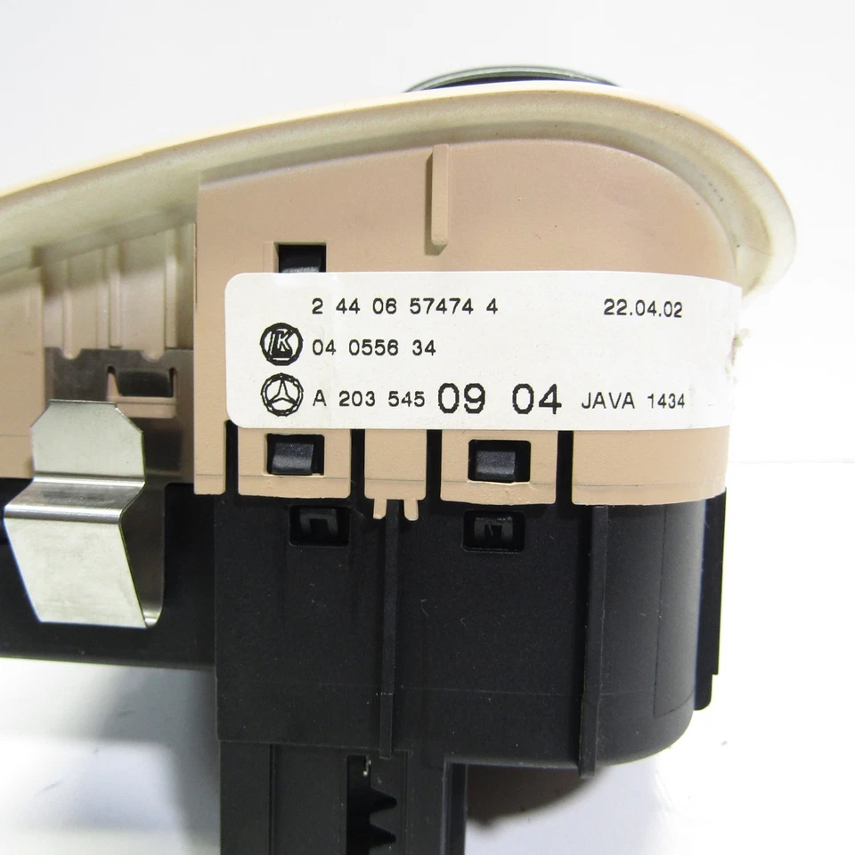 2001-2009 Mercedes-Benz C240 C CLASS Headlight Mirror Switch OEM Beige Tan - Image 3 of 4