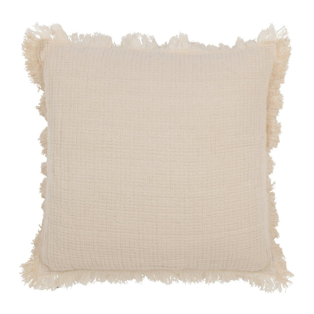 Coussin carré beige clair 45x45 | Habille votre canapé et sublime votre intérieur