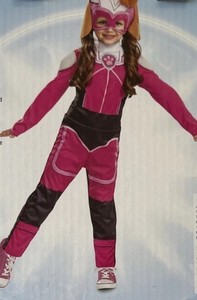 Disguise Girls S (6/6X) PAW Patrol Skye Jumpsuit and Tail Only Halloween Costume