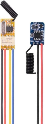 3.7-12V Wireless Remote Control Switch Mini Small PCB 433mhz RF...