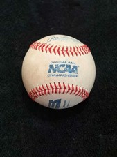 NCAA Championship Rawlings Official Baseball - Mountain West Logo [Game Used]