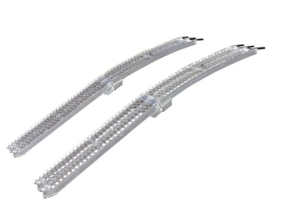 Портативный алюминиевый складной арочный пандус Yutrax Pair Xl с крышкой для пюре