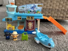 Little People Airport Playset with Airplane Figures and Luggage for Toddlers