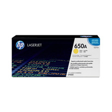 Genuine Sealed HP LaserJet 650A CE272A Yellow Toner
