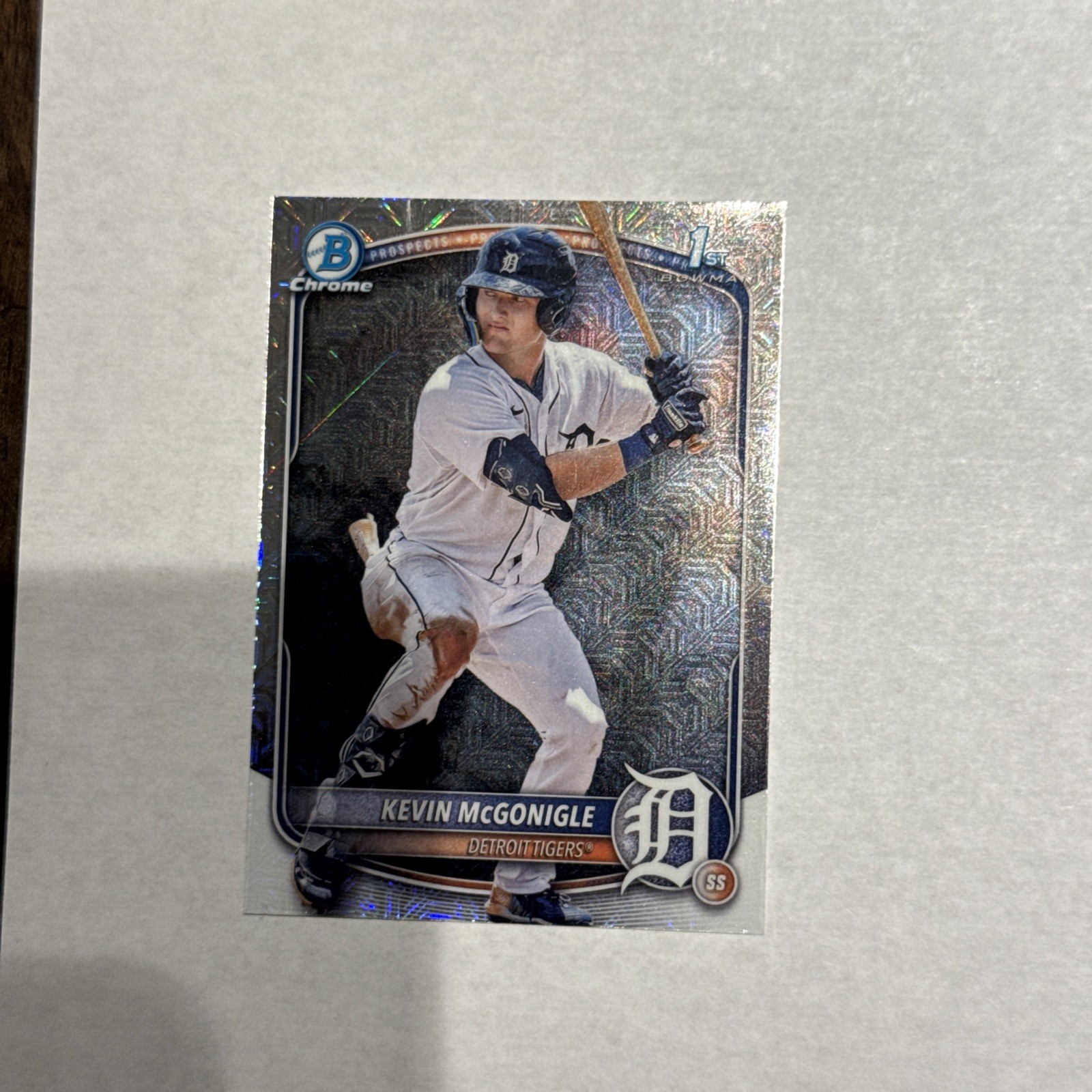 2025 Bowman #BCP-79 Kevin McGonigle Mojo 1st Bowman - Tigers