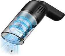 38000PA Handheld Vacuum Cordless | 120W Deep Cleaning for Car Pet Hair Black 
