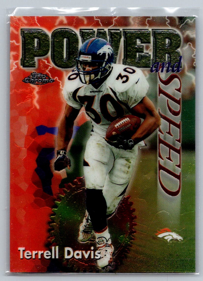 1998 Topps Chrome Season's Best  Terrell Davis 1