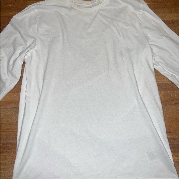 Old Navy Men Medium Classic Solid White Soft Wash… - image 2