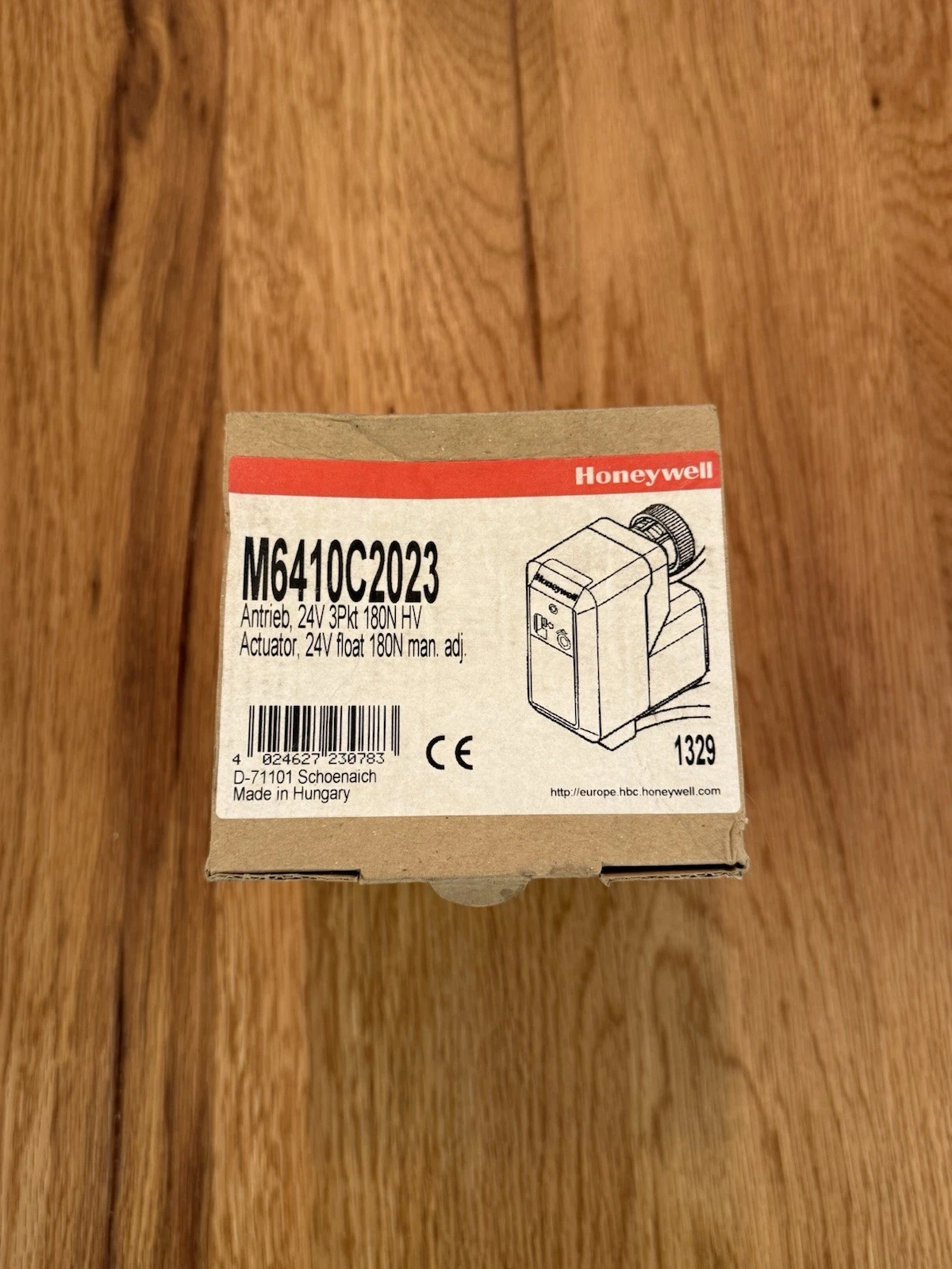 Honeywell M6410C2023 Actuator Manual Override 24v Float 180N Man Adj - Brand New