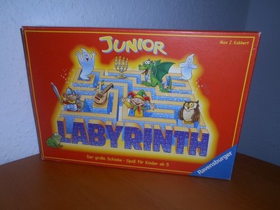 Labyrinth - Junior | ab 5 Jahren, Ravensburger 1995, 1 -4 Spieler, Kinderspiel