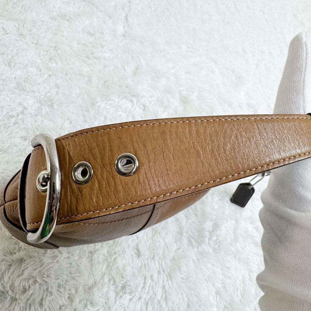 COACH 9541 Soho Shoulder Hobo Bag Brown Used Women thumbnail 23