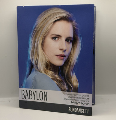 Babylon Season 1 DVD 2-Disc Set (Sundance TV, Brit Marling, 2015) Screener