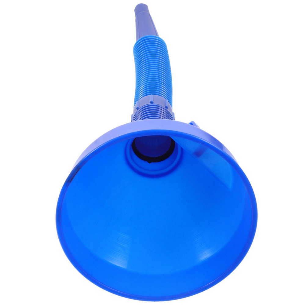 Capless Gas Tank Funnel Engine Oil Funnels with Strainer Gasoline