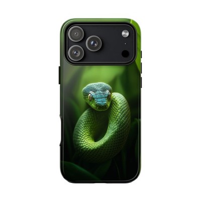 Phone Ink - iPhone | Galaxy | Pixel Case - Snake Emerald Viper
