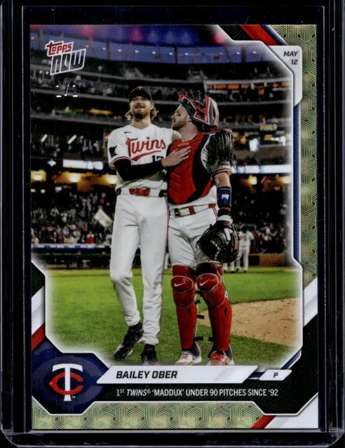 2026 Topps Now #194 Bailey Ober FoilFractor #d 1/1