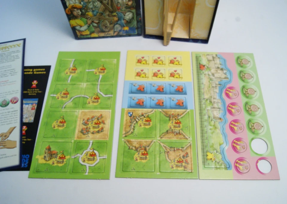 Carcassonne Expansion: Catapult by Rio Grande Games 2008 MISSING 2 Tokens READ - Image 3 of 4