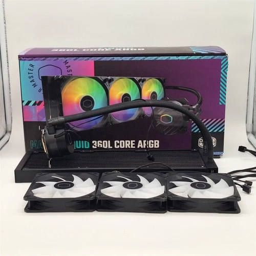 Cooler Master MasterLiquid 360L Core 360mm Close-Loop AIO Liquid Cooler *READ*
