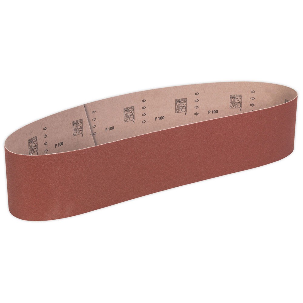 Sealey Sanding Belt 100 Grit 100 x 1220mm