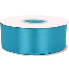 Cyan Ribbon 1-1/2 Inch 50 Yards Satin Craft Ribbon