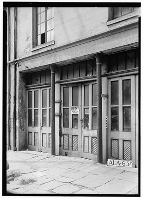 #ad Mobile Alabama 1930s 16 South Water Street Commercial Building Storefront $13.49