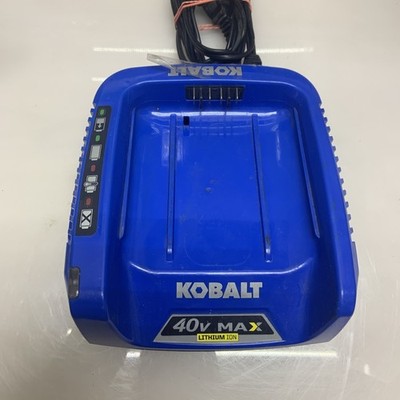 kobalt 40v max lithium ion battery charger KBW0402404