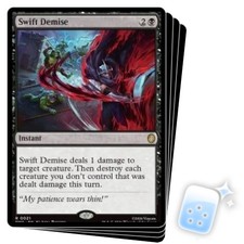 PRESALE SWIFT DEMISE X4 Teenage Mutant Ninja Turtles Eternal Magic MTG MINT CARD