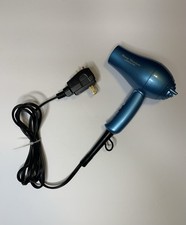 BaBylissPRO Nano Titanium Travel Hair Dryer 1000W Blue BNT053TUC -lightly used