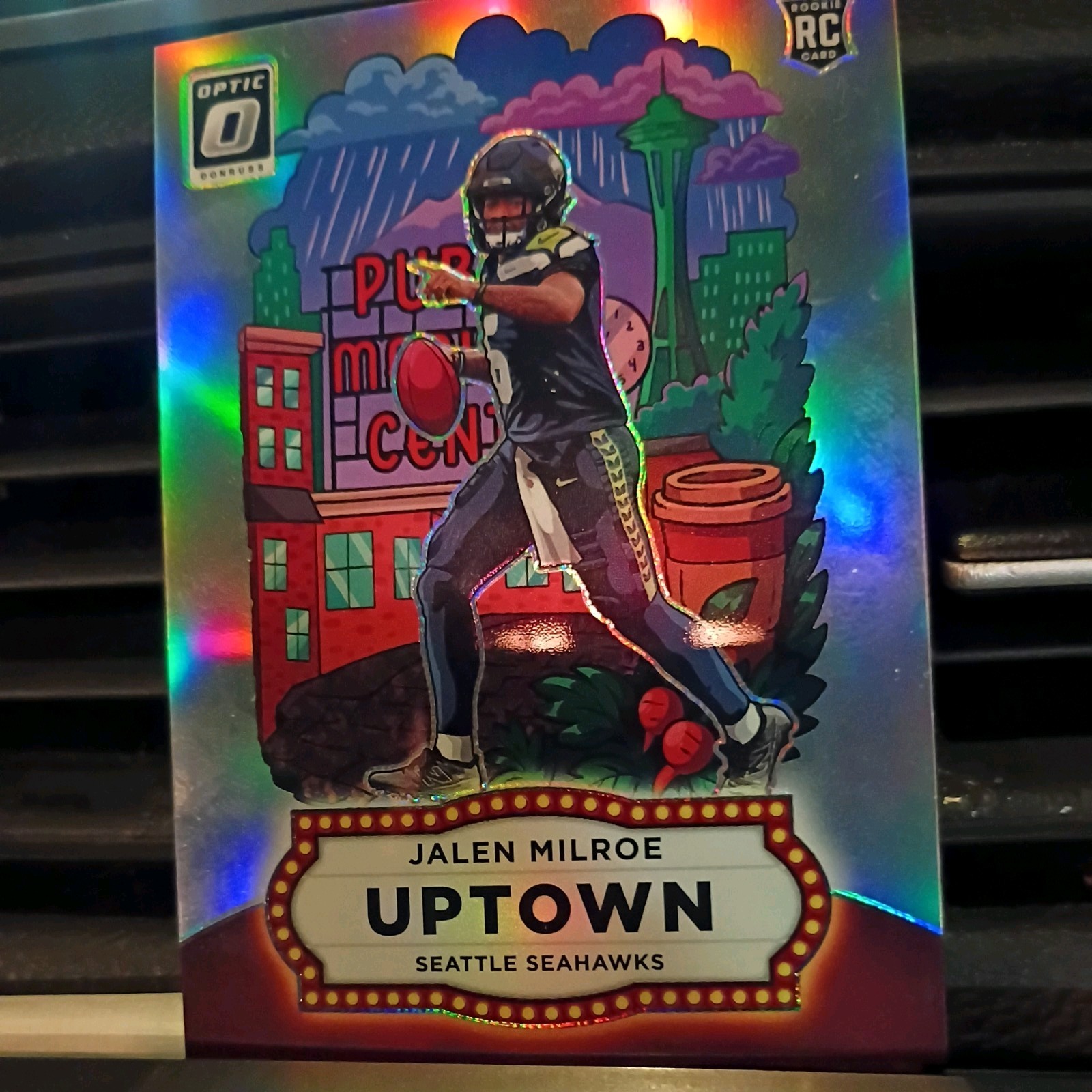 2025 Panini Donruss Optic - Uptowns Jalen Milroe #10 (RC)