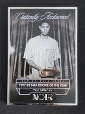 Tim Duncan 2024-25 Panini Noir Critically Acclaimed Metal Frame 18/25 #300