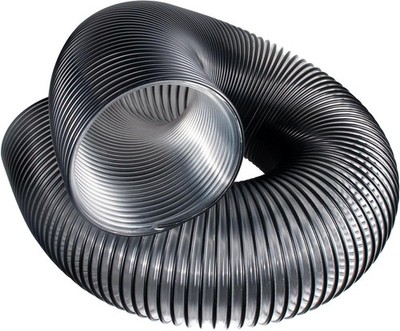 Leaf Vac Vacuum Hose 8 Foot of 8 Inch PVC Flexible Grass Catcher Bagger