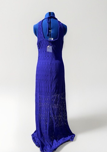 Bisou Bisou Bright Royal Blue Maxi Dress Size 12 NWT - Bild 6 von 14