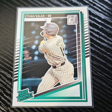 Panini 2025 Donruss Rated Prospect Ethan Salas #199 San Diego Padres