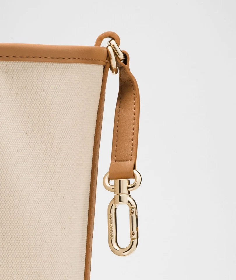 LULULEMON CLASSIC CANVAS TOTE BAG 16L NATURAL/BROWN NWT - Image 4 of 4