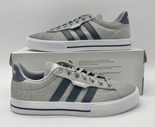 Adidas Daily 3.0 Gray Skateboarding Shoes Men  s Size 8 FW3270