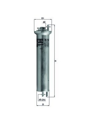Kraftstofffilter KNECHT KL 96 Leitungsfilter für BMW ALPINA E39 X5 B10 E53 E38