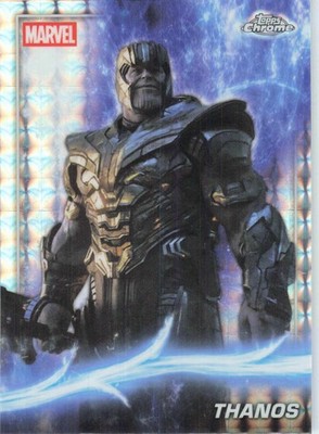 2025 Topps Chrome Marvel Studios #100 Thanos Geometric