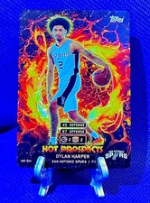 Dylan Harper 2025 Topps Match Attax Hot Prospects HOLO FOIL #HP DH SPURS 