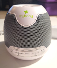 MyBaby SoundSpa Lullaby Sound Machine Projector MYB-S305 White Noise HoMedics