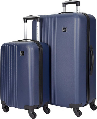 Cosmo Luggage, Navy Blue-2 Piece Set (28''/20'')