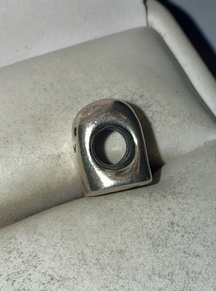 PANDORA Solid Sterling Silver Ghost Charm Bracele… - image 2