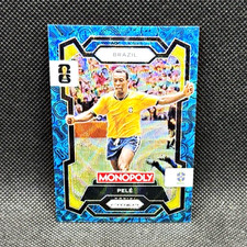 Panini 2026 Prizm Monopoly FIFA World Cup Pelé Brazil #16 Blue Prizm