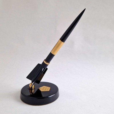 Vintage Soviet Fountain Pen Space Rocket desk souvenir SOYUZ Leningrad Original