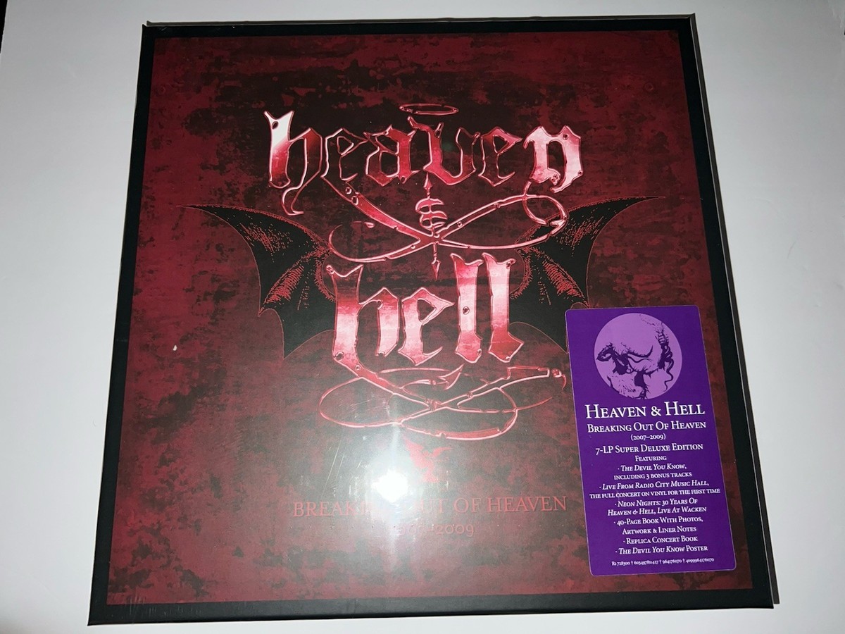 HEAVEN AND HELL- BREAKING OUT OF HEAVEN 07-09 LP BOX SET DIO/BLACK HEAVEN AND HELL- BREAKING OUT OF HEAVEN 07-09 LP BOX SET DIO/BLACK