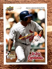 2008 Upper Deck Timeline Rico Washington #127