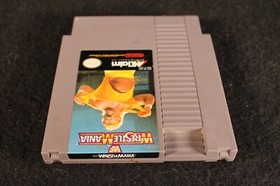 Nintendo WrestleMania WWF NES vintage original classic video game cartridge 1989
